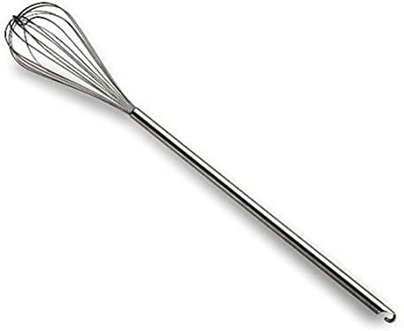 Lacor 60610 - Frusta da cucina con manico in acciaio Inox, 100 cm