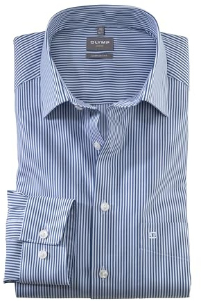Olymp Level Five col Kent Uni Noir 6090/64/68,Marine,Large (43)