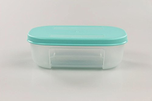 TUPPERWARE Kühlschrank System 140 ml türkis Dose Frische-System Behälter P 18632