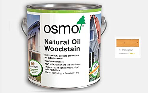 Osmo Natural Oil Woodstain - Oregon Pine - 750ml