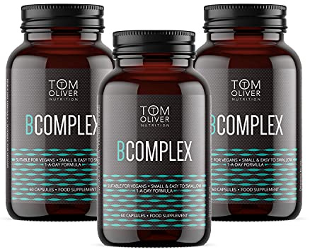 Tom Oliver Nutrition - Vitamin B Complex (60 Tablets) 100% Vegan, one a Day Formula (3)
