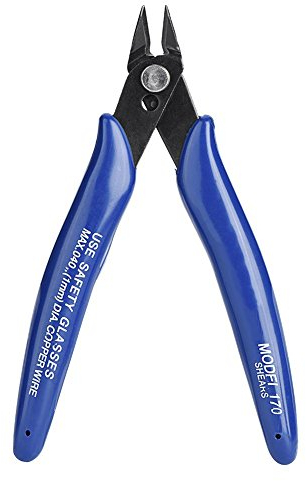 Elektrische Schneidezange, elektrischer Kabelschneider, Seitenschneider mit PLATO170 mit Feder, Präzisionsschneidezange für 3D-Drucker, Schneidezange für die Verarbeitung von Schmuck