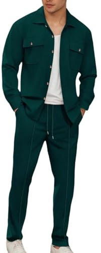 EODJXIO Tuta Dimagrante Uomo Sauna Intera 2026 Sportiva Completa con Cerniera Zip Cotone Garzata Leggera Hoodie Y2k Red Felpe Rosa Felpa Rossa