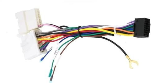 DIN Radioram Bilradioram 9 Tum Fascia Android Audio Fitting Adapter Dash Trim Kit För Grandis 2003-2011 Kabelhärva Canbus Dubbel Radiopanel(A)
