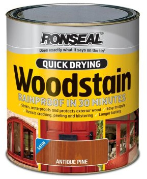 Ronseal Woodstain Satin Dark Oak 2.5L