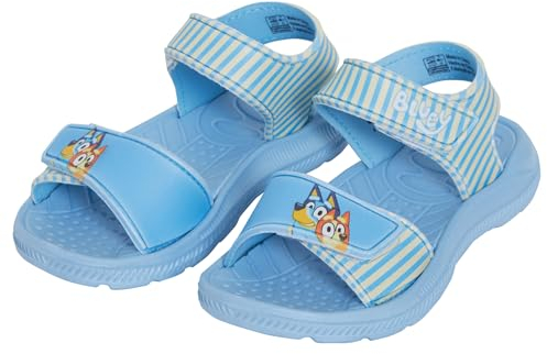 BlueY Sandalen für Kinder, Jungen, Mädchen, wasserdicht, EVA, Sommer, Strandschuhe, blau, 29 EU
