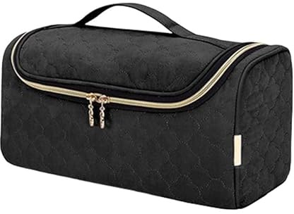 Borsa organizer da viaggio compatibile con Dyson Airwrap Styler, custodia da viaggio portatile, borsa portaoggetti per accessori per asciugacapelli, nero, Nero , alla moda