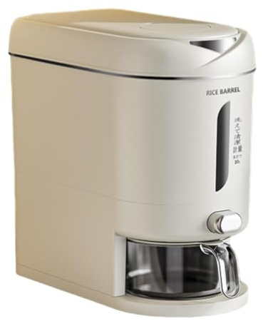 Rice Dispenser - Box Rice Container | Moisture Proof Bucket, Multi-functional Large Airtight Dispenser For Home Kitchen Pantry