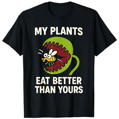 Carnivorous Plant Venus Flytrap Pitcher Sundew Nepenthes T-Shirt