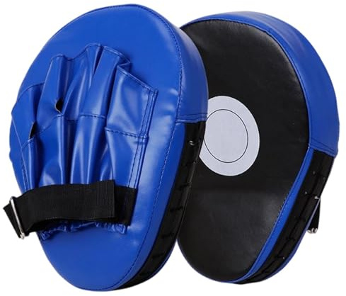 Kampsport, handmål, 2 st, boxningsdynor, 1,5 tum tjockt skum, handledsrem, bärbar för kickboxning, hastighetsträning, klubb eller hemmabruk