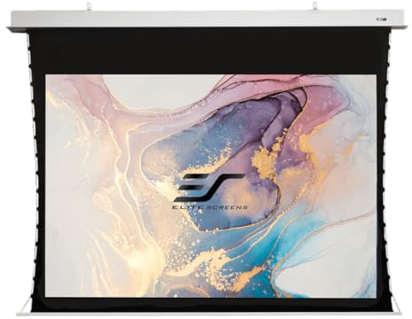 Elite Screens - Pantalla motorizada incorporada Evanesce Tab Tensión B 266 x 149 cm, 16:9 Formato 120 Pulgadas, ETB120HW2-E8