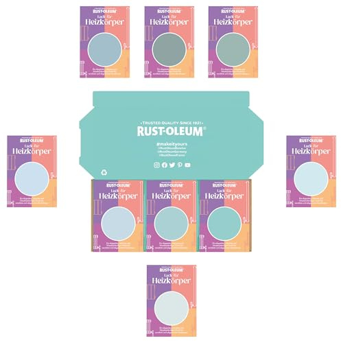 Heizkörper Testerbox - Ruhiges Blau - Matt