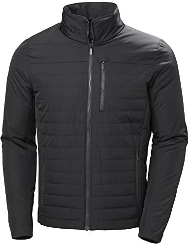 Helly Hansen Men's Crew Insulator Jacket 2.0, Ebony, L