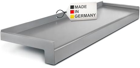 TJ Fensterbank Außen Aluminium Anthrazit/Ausladung 70mm / versch. Längen/Alu Fensterbank Außen/Fensterbrett Außen Made in Germany