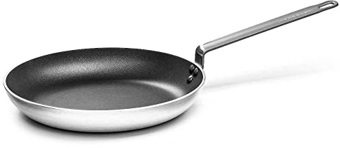 Forgast Padella Antiaderente Professionale 32 cm in Alluminio 3003, Rivestimento in Teflon, Padella Induzione Gas Fornello Elettrico, Comodo Manico, Resistente a Graffi e Abrasioni
