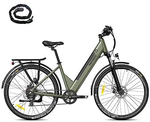 Fafrees Official Store Electric Bike F28 PRO 27.5 E-Bike 250W, Electric Bicycle for Adults with 36V 14.5Ah Removable Battery, 25KM/H Speed, 7-Speed E-Mountain Bike, Unisex UK Commuter