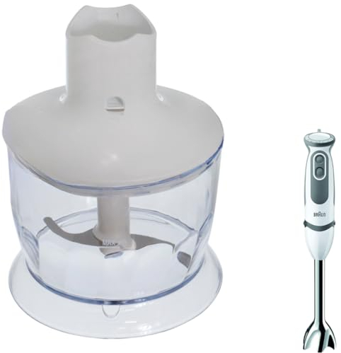 Utiz For Braun MQ30 Hand Blender Chopper 500 ml for Braun MultiQuick MR5 MR7 MQ5 MQ5V MQ7 MQ9 EasyClick Series