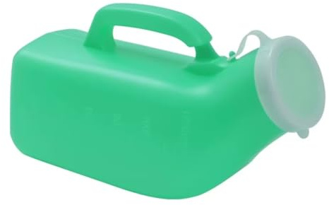 Urine Bottles Male Urinal Bottles for Men Portable Male Urinal Bottle Mens Urine Bottles Spill Proof Pee Bottle for Mens Wee Bottle for Men Female for Camping Car Travel Hospital Elderly