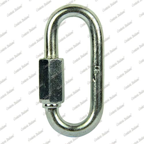 Corderie Italiane 006049371 Maglie rapide zincate 6 mm, 10 pz