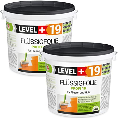 Flytande film Profi 40 kg för kakel och trä, balkong, terrass, källare, badrum, dusch, tätning, RM19