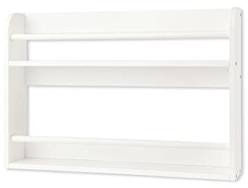 PINOLINO Jori - Estantería de Pared para niños con 2 estantes, estantería Infantil para Guardar Libros, de MDF, Viaje al Mundo de los Libros para habitación Infantil, Sala de Juegos