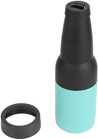 ANKROYU Dispositivo Di Raffreddamento per Birra Con Apribottiglie, Raffreddatore Doppio Sottovuoto per Bottiglie Di Birra, Dispositivo Di Raffreddamento per Bottiglie Di Birra(verde)