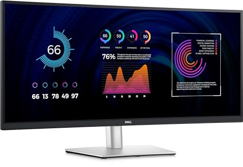 Dell P3424WE - LED screen - curved - 34