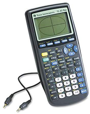 Texas Instruments TI83PLUS TI-83Plus Programmable Graphing Calculator, 10-Digit LCD