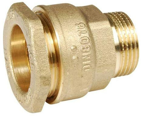 Jonction PE eau laiton serrage extérieur 20
