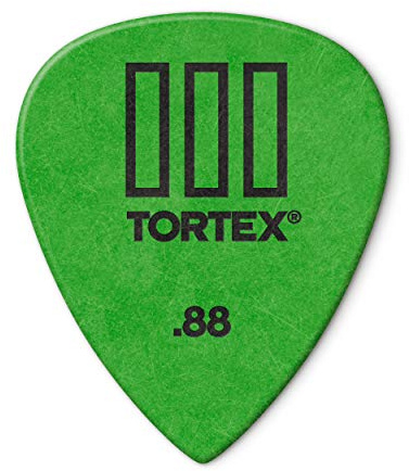 Jim Dunlop 462P1.00 Tortex III Player Pack (Pack of 12)