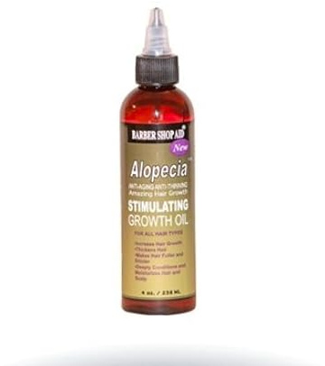 Barber Shop Aid Alopecia Amazing Stimulating Hair Growth Oil 4 oz