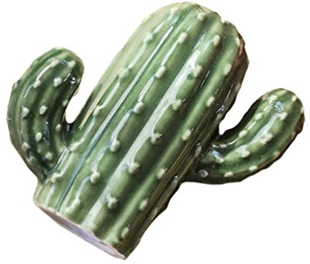 Cabilock 1stk Kaktus-zahnstocher-Box Zahnstocher Eimer Zahnstocherspender. Zahnstocherinhaber Dekorativ Zahnstocher Kann Reise-zahnstocherhalter Reisen Anlage Keramik Nordisch