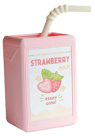 Durratou 1 Stück Unique Designed Vintage Inspired Decorative Resin Vase Orange Juice Vase Unique Flower Vase Unique Table Pink