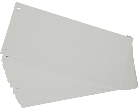 Papiertiger Trennstreifen (grau, 100er)