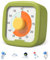 Taimimy Visueller Timer für Kinder 60 Minuten Countdown Timer, Schreibtisch Leises Time Management-Werkzeug, Pomodoro Timer für Küche Schule Büro Avec DIY Zubehör(Grün)