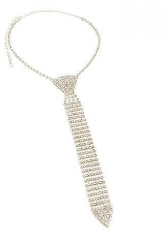 JIAHG Cravate de fête à paillettes Nœud papillon scintillant à paillettes pour femme - Accessoire disco des années 70 - Uniforme - Cravate - Fasching Carnaval - Cosplay - Costume de fête, Style 2