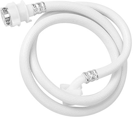 CHICIRIS Tubo Flessibile di Ingresso per Lavatrice Universale Flessibile G3/4 Pollici con Filettatura di Ingresso da 1,5 M per Lavatrice Automatica a Cilindro, PVC,