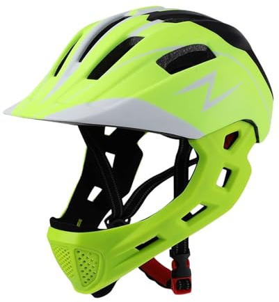 predolo Casco da Bicicletta per Bambini, Casco da Corsa, Resistente agli Urti, Elegante, 50–55 Cm, Casco da Bicicletta per Bambini per Ciclismo E Arrampicata, Verde