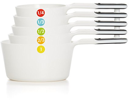 OXO Good Grips Messbecher-Set, 7-teilig, Weiß