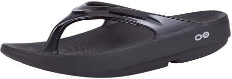 OOFOS OOlala Recovery Sandal, Black - Women’s Size 7