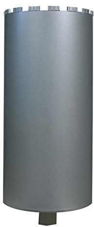 Leman 5200162 Couronne diamantée à segments Hauteur 10 mm pour béton armé ø 162 mm