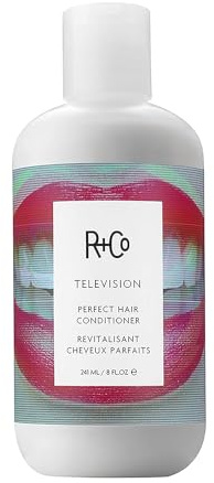 R+Co TELEVISION Perfect Hair Conditioner, 8.5 fl oz, Dark Waves Scent
