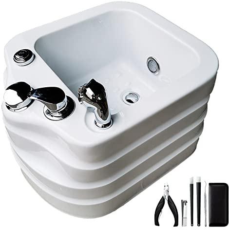 Baño De Pies Eléctrico Pediluvio Massaggiatore Piedi Bañera De Pies Baño De Pies Con Masaje Bañera SPA Para Pies Multifunción Perfecto Para Remojar Los Pies Para Piernas Y Pies Cansados (Size : Bath+