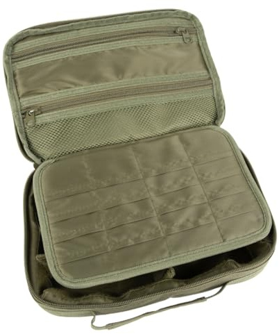 Carp Fishing Tackle Organiser Padded Box with Internal Dividers and Pockets