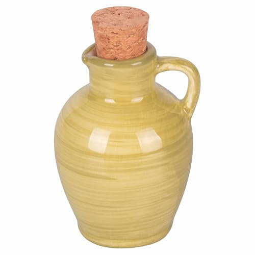 Villa d'Este Home Tivoli Anfora mini oliera 95 ml in ceramica tappo in sughero, Masseria