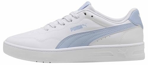 Puma Sneaker Court Lally Donna, Puma Bianca Blu Montagna Neve, 39 EU