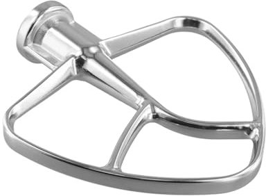 OTKSMDYY Frusta Piatta In Acciaio Inossidabile M08K Compatibile Con Gli Accessori For Impastatrice KitchenAid Tilt-Stand Da 4,5 Qt - 5 Qt For Accessori Da Cucina E Da Forno