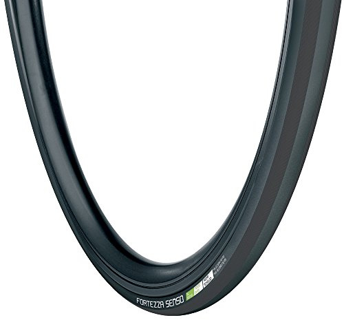 Vredestein Fortezza Senso Allwetter-Reifen für Fahrrad, Unisex 700 x 23c schwarz