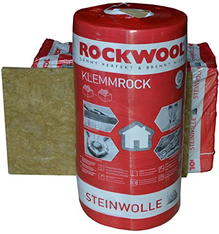 Rockwool Klemmrock 160mm 3,0qm Dachdämmung Klemmfilz Isolierung WLG 0,35