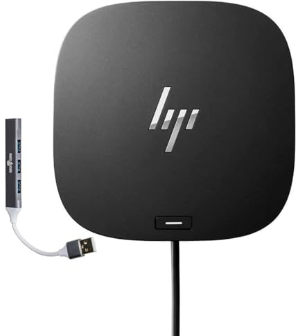 HP USB-C Essential Dock G5 – Multiport Docking Station with USB-C, HDMI